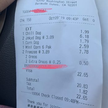 Wienerschnitzel - Hot Dogs Near Me - Bermuda Dunes, California