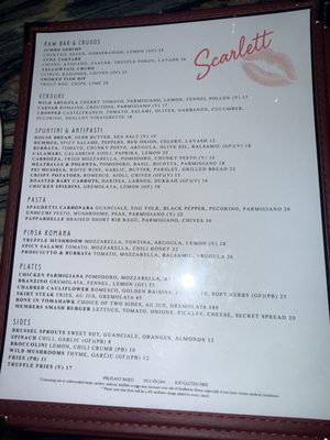 Menu photo 4 Scarlett West Hollywood, CA Menu photo 4 Scarlett West Hollywood, CA