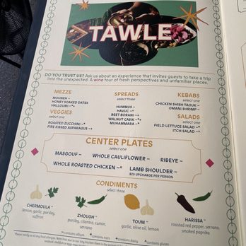 Maydan - Menu - Moroccan Near Me - Washington, DC, District of Columbia