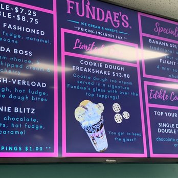 Fundae's Ice Cream & Sweets - I wanna try a freak shake! - Ice Cream & Frozen Yogurt Near Me - Speedway, Indiana Fundae's Ice Cream & Sweets - I wanna try a freak shake! - Ice Cream & Frozen Yogurt Near Me - Speedway, Indiana