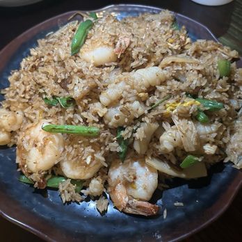 Bangkok @12 Thai Restaurant - Spicy Basil Fried Rice with seafood - Thai Near Me - Sacramento, California Bangkok @12 Thai Restaurant - Spicy Basil Fried Rice with seafood - Thai Near Me - Sacramento, California