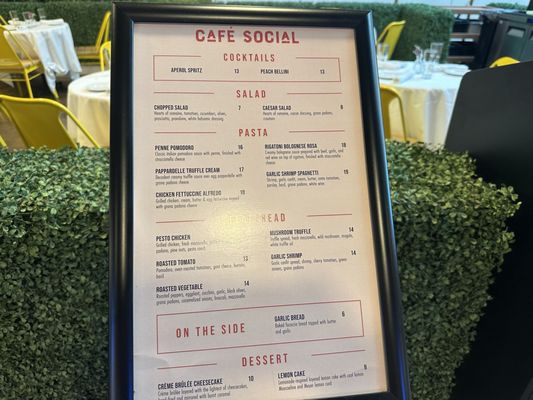 Menu photo 8 Cafe Social Canoga Park, CA Menu photo 8 Cafe Social Canoga Park, CA