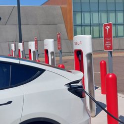 Tesla Supercharger - 8 chargers