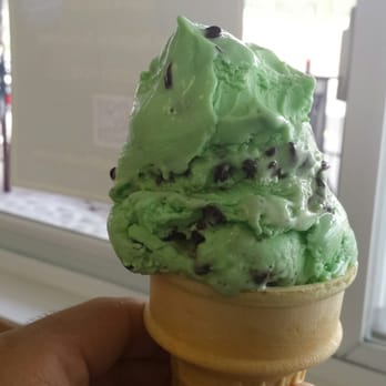 Abbott's Frozen Custard - Mint Choc Chip was just ok. I mean, how good can green custard really be. - Ice Cream & Frozen Yogurt Near Me - Brockport, New York Abbott's Frozen Custard - Mint Choc Chip was just ok. I mean, how good can green custard really be. - Ice Cream & Frozen Yogurt Near Me - Brockport, New York