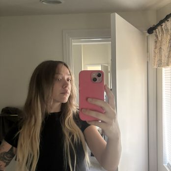 Salon Locale - Extensions blonde in brown/dirty blonde hair - Hair Salons Near Me - San Clemente, California