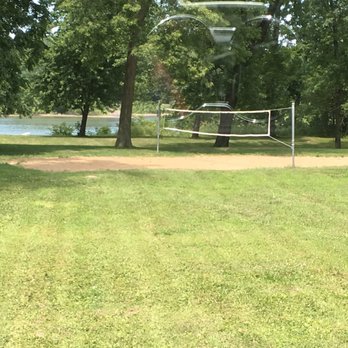 Bob Shetler Recreation Area - Sand Volleyball by shelter 2 - Fishing Near Me - Johnston, Iowa