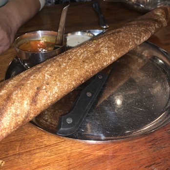 Ghee Indian Kitchen - Potato filled dosa - Indian Near Me - Miami, Florida