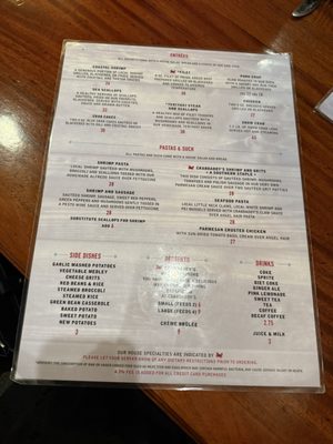 Menu photo 3 Crabdaddy's Seafood Grill Saint Simons Island, GA