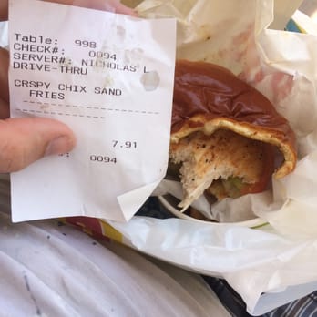 PDQ Chicken - Clearly ordered crispy but got grilled, check your orders b4 leaving people, 3 times its happened now - Sandwiches Near Me - Sarasota, Florida PDQ Chicken - Clearly ordered crispy but got grilled, check your orders b4 leaving people, 3 times its happened now - Sandwiches Near Me - Sarasota, Florida