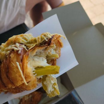 Bake Sum - Jalapeño Cheddar croissant - Desserts Near Me - Oakland, California