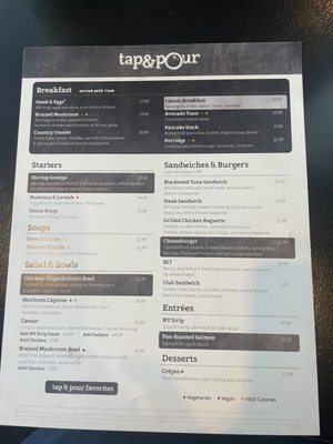 Menu photo 1 Tap & Pour Santa Rosa, CA