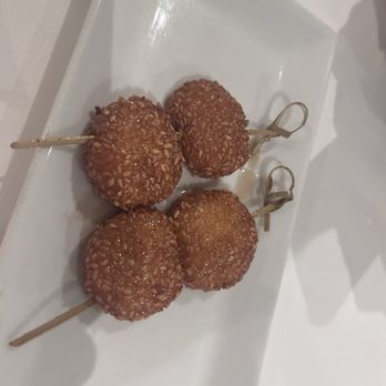 Brennan's - Free appetizer: sweet potato mochi. - Cajun/Creole Near Me - New Orleans, Louisiana
