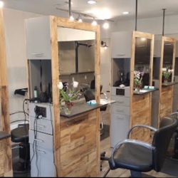 Salon Prism - Salon Prism styling stations.