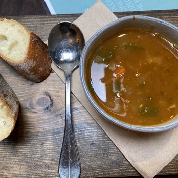 Mediterra Cafe - Lentil chick pea soup in turkey broth - Cafes Near Me - Pittsburgh, Pennsylvania