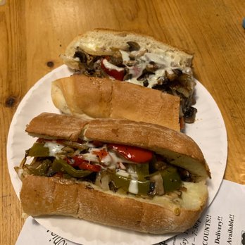 Antonio's II Pizza & Grinders - two subs on a paper plate - Pizza Near Me - Bernardston, Massachusetts