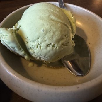 Kushi Shabu - green tea ice cream for dessert - Japanese Near Me - Los Angeles, California