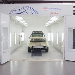 North Rockdale Collision Center - Paint Booth.