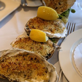 The Warehouse - Charbroiled Oysters - 4 of the largest oysters I have ever seen - Seafood Near Me - Alexandria, Virginia The Warehouse - Charbroiled Oysters - 4 of the largest oysters I have ever seen - Seafood Near Me - Alexandria, Virginia