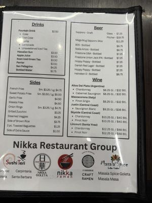Menu photo 3 Nikka Fish Market and Grill Goleta, CA