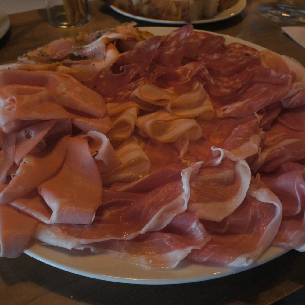Bar Bricco - Salumi tasting plate ($26.00) - Italian Near Me - Edmonton, Alberta Bar Bricco - Salumi tasting plate ($26.00) - Italian Near Me - Edmonton, Alberta