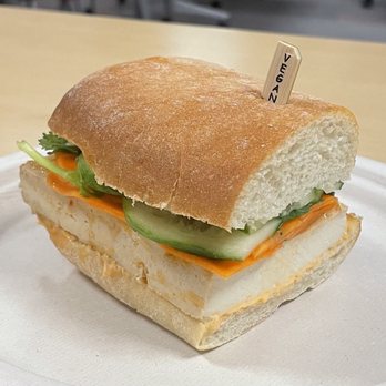 Basil Tree Catering - Tofu Banh Mi Sandwich - Caterers Near Me - Cambridge, Massachusetts