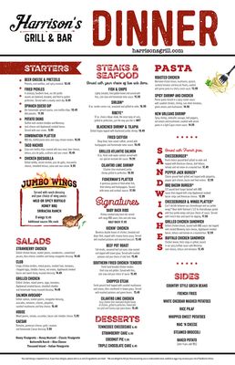 Menu photo 5 Harrison's Grill & Bar Clinton, TN Menu photo 5 Harrison's Grill & Bar Clinton, TN