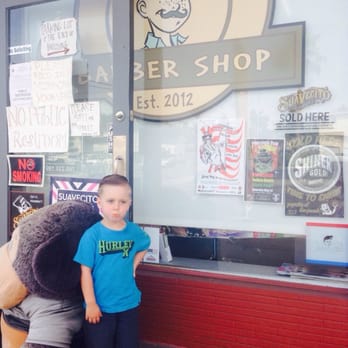 Knuckleheads Barber Shop - Brought my 3.5 year old here after getting a bad haircut at a "kids cuts place". V did awesome! - Barbers Near Me - Oceanside, California