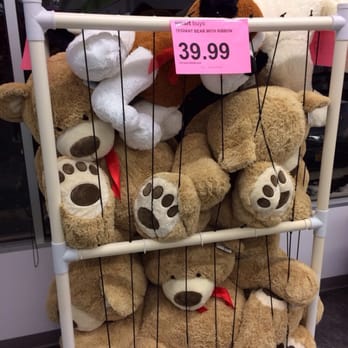 Duane Reade - a rack full of teddy bears - Drugstores Near Me - Brooklyn, New York