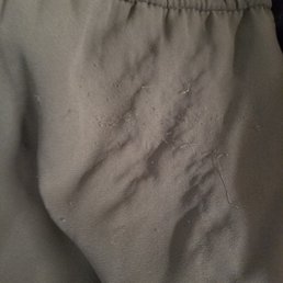my romper completely ruined!!! I wish I would've checked thoroughly before leaving!! my romper completely ruined!!! I wish I would've checked thoroughly before leaving!!