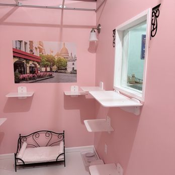 Happy Cat Hotel & Spa - Purrisian themed room - Pet Boarding Near Me - Saint Louis, Missouri