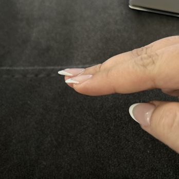 Esta Nail Spa - This is just a comparison how my other nails DONT curve up. - Nail Salons Near Me - Menifee, California Esta Nail Spa - This is just a comparison how my other nails DONT curve up. - Nail Salons Near Me - Menifee, California