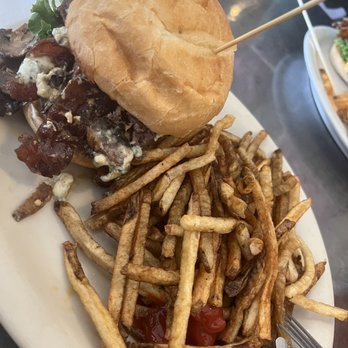 The Brakeman American Grill - Union Pacific with added bacon! - Burgers Near Me - Victor, Idaho The Brakeman American Grill - Union Pacific with added bacon! - Burgers Near Me - Victor, Idaho