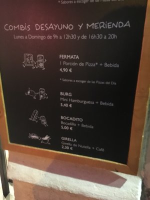 Menu photo 5 La Fermata Barcelona, B Menu photo 5 La Fermata Barcelona, B