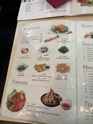 Menu photo 2 Akita Paris, 75 Menu photo 2 Akita Paris, 75
