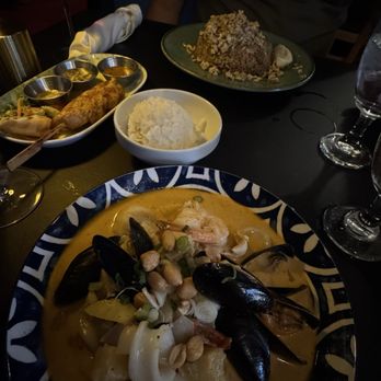 Thai Thai II - 31. Crab Meat Fried Rice 06. Satay 37. Massaman Curry 03. Thai Spring Rolls - Thai Near Me - Bethlehem, Pennsylvania