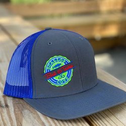Come inside or order online a Scallop Cove Bait and Tackle hat!