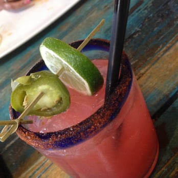 Fish Gaucho - Cocktail w/ Mezcal, Lime, Chilies + Blood Orange - Mexican Near Me - Paso Robles, California