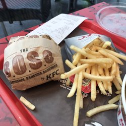 KFC - Boss burger combo