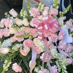 Norma's Flower Shop - Cascade arrangements