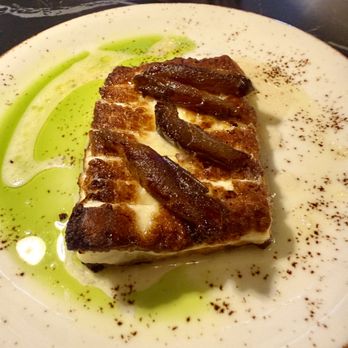 Big Sur Grill - Haloumi with Dates, Honey, Lemon, and Sea Salt - American Near Me - Santa Monica, California Big Sur Grill - Haloumi with Dates, Honey, Lemon, and Sea Salt - American Near Me - Santa Monica, California