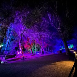 Zane Grey RV Village - Beautiful scenery at night