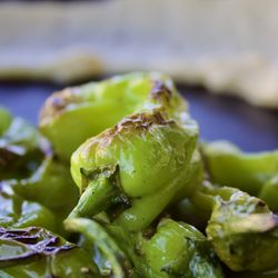 Partake Shop Lounge and Dine - Summer Peppers | Blistered Shishito peppers & aioli. |GF|DF|