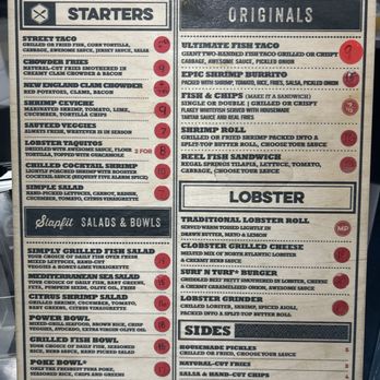 Slapfish - Menu - Seafood Near Me - Hilton Head Island, South Carolina Slapfish - Menu - Seafood Near Me - Hilton Head Island, South Carolina