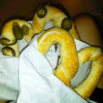 Pretzeland - Jalapeño pretzel and salted pretzel made vegan. Freshly made and crispy on the bottom. - Pretzels Near Me - Las Vegas, Nevada Pretzeland - Jalapeño pretzel and salted pretzel made vegan. Freshly made and crispy on the bottom. - Pretzels Near Me - Las Vegas, Nevada