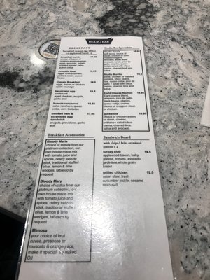 Menu photo 4 Studio Bar Burbank, CA