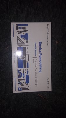 Bucks Remodeling Logo