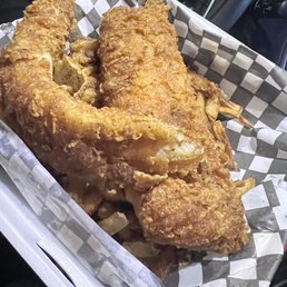 Halibut and Chips