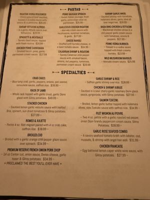 Menu photo 3 Garlic Rose Bistro Cranford, NJ