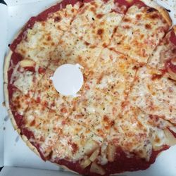 Waldo Cooney's Pizza - Cheese Thin Crust Pizza (10" Small) w/ Pineapple