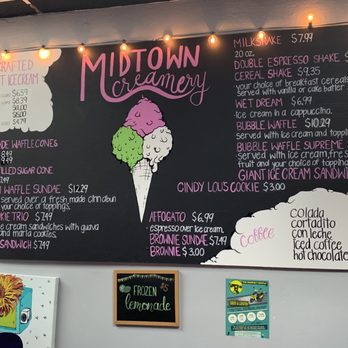 Midtown Creamery - Menu - Desserts Near Me - Miami, Florida Midtown Creamery - Menu - Desserts Near Me - Miami, Florida